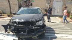  بالصور: إصابة طفيفة لسيدة بحادث طرق ذاتي في مدينة اللد